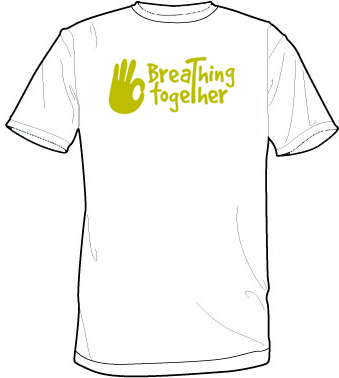 "Breathing Together" ออกแบบโดย Staff เสื้อถึงใจ 