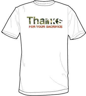 "Thai thanks for your sacrifice" ออกแบบโดย Nixx S.  