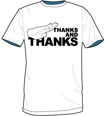 "Thanks and Thanks" ออกแบบโดย Paritta  S.